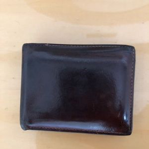 Coach leather wallet